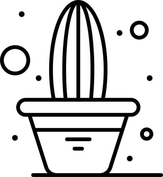 Ikona Nezávislosti Kaktusů Kategorii Nezávislost — Stockový vektor