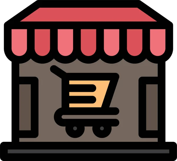 Ikonen För Handel Shopping — Stock vektor