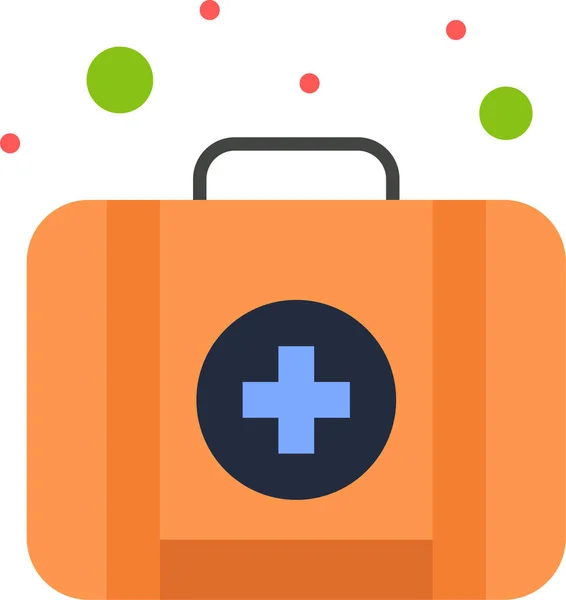 Emergency Kit Medical Icon Hospitalshealthcare Category — Stock Vector