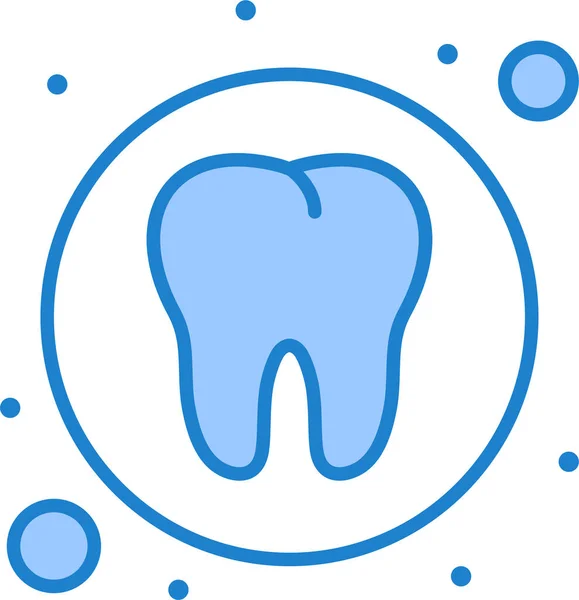 Zahngesundheit Medizinische Ikone Der Kategorie Krankenhaus Shealthcare — Stockvektor