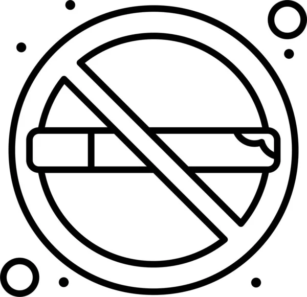 Toegestaan Verboden Blok Pictogram — Stockvector