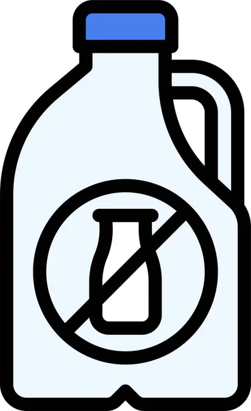 Drank Fles Dranken Pictogram — Stockvector