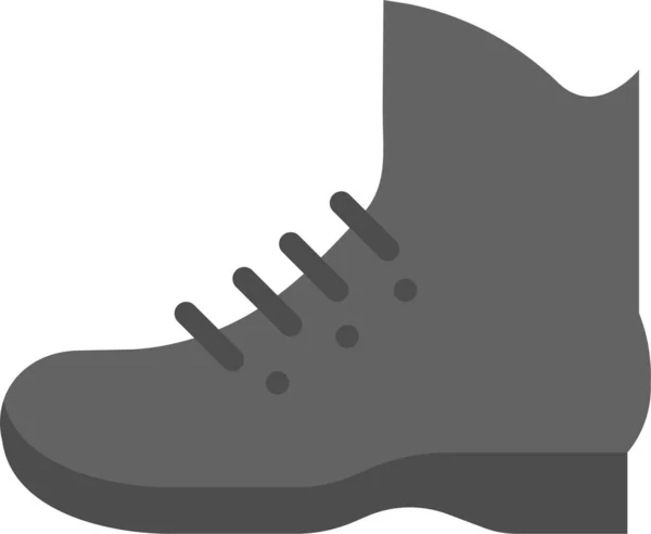 Икона Моды Обуви Плоском Стиле — стоковый вектор
