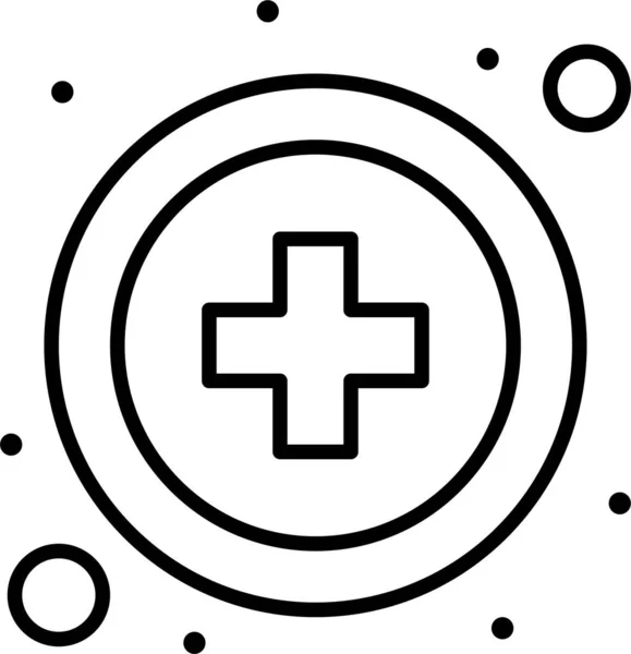Значок Медичного Знака Охорони Здоров — стоковий вектор