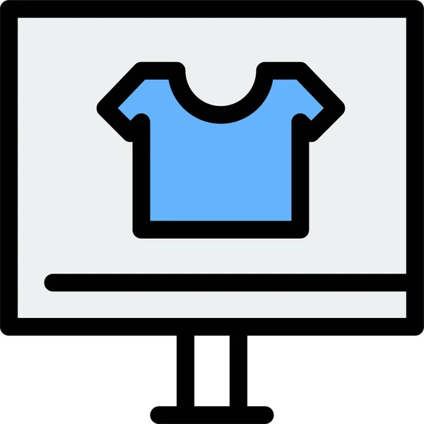 Apparel Browser Buy Icon — Vettoriale Stock