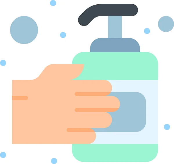 Hand Sanitizer Wash Icon Hospitalshealthcare Category — Stock Vector