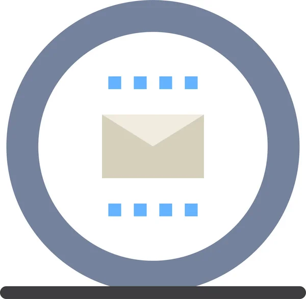 Enveloppe Bureau Emploi Icône — Image vectorielle