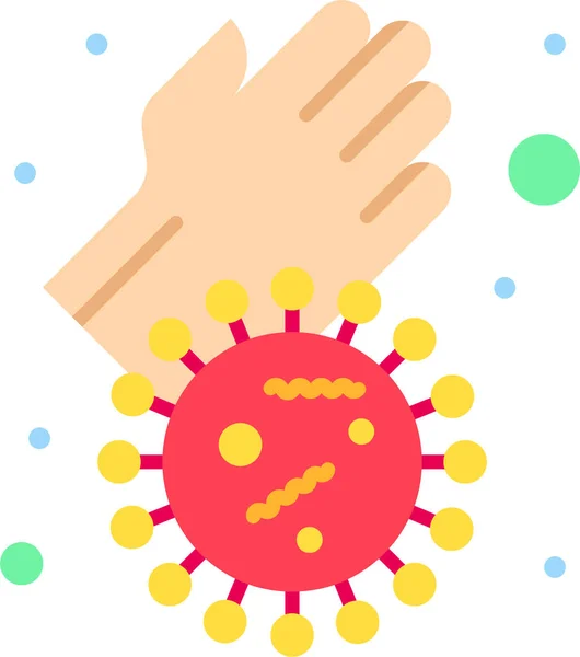 Bacteria Covid Dirty Icon Hospitalshealthcare Category — Stock Vector