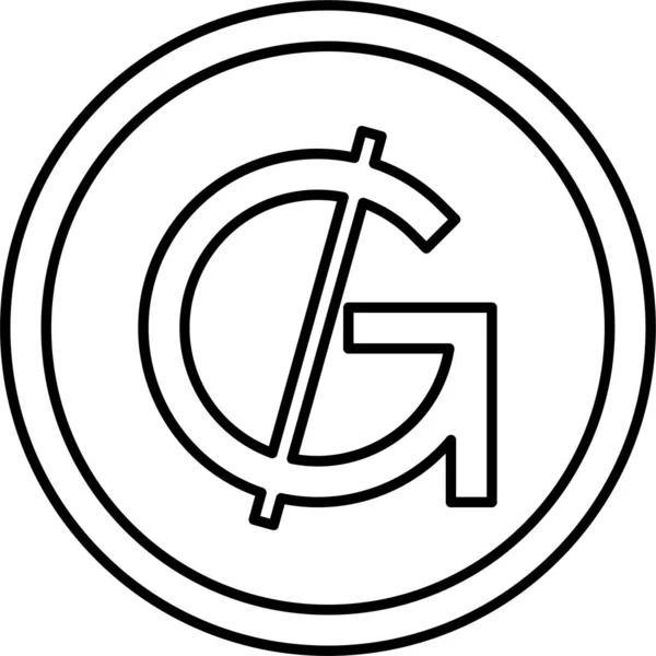 Значок Гуарані Парагвайський Значок Гуарані — стоковий вектор