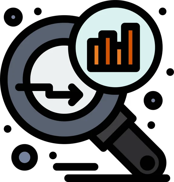 Analys Analysera Data Ikon — Stock vektor