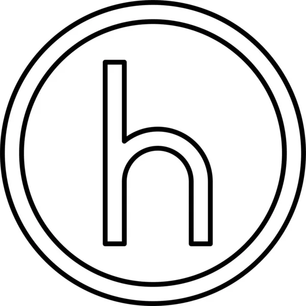 Ikona Haler Haler — Stockový vektor