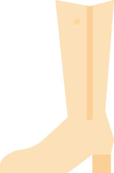Икона Обуви Ботинка Плоском Стиле — стоковый вектор