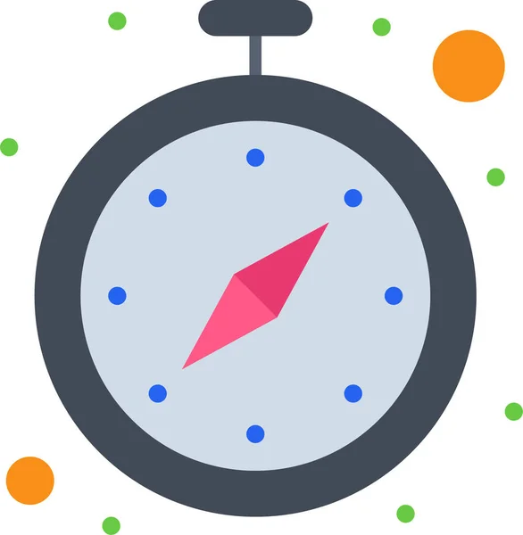 Ikona Zegara Stop Timer Kategorii Business Management — Wektor stockowy