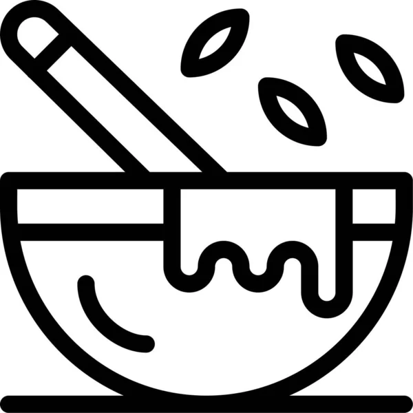 Boiling Cooking Kitchenware Icon — Vettoriale Stock