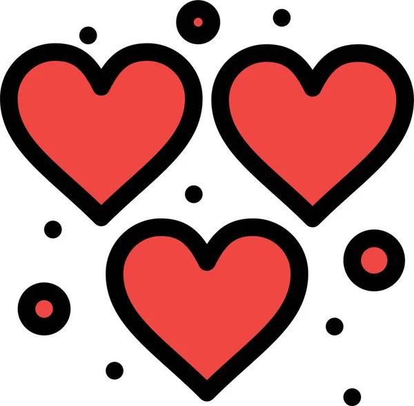 Fun Game Heart Icon Gamesgaming Category — Stock Vector