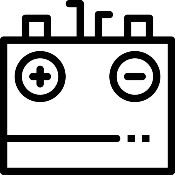 Batterij Opladen Pictogram — Stockvector