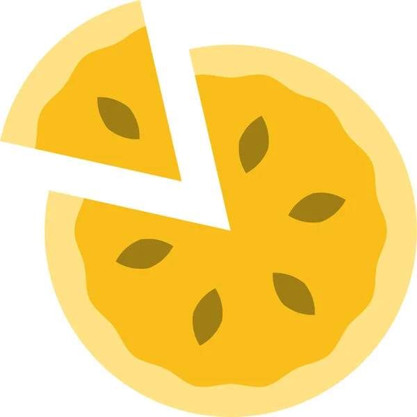 Bakery Christmas Food Icon Christmas Category — 图库矢量图片