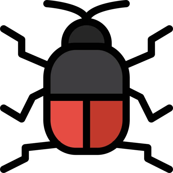 Biology Bug Insect Icon — Stock Vector