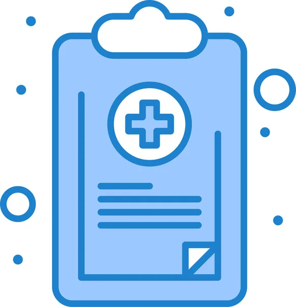 Diagramm Checkliste Symbol — Stockvektor