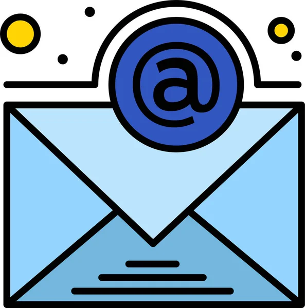 Email Newsletter Abonnement Icône — Image vectorielle