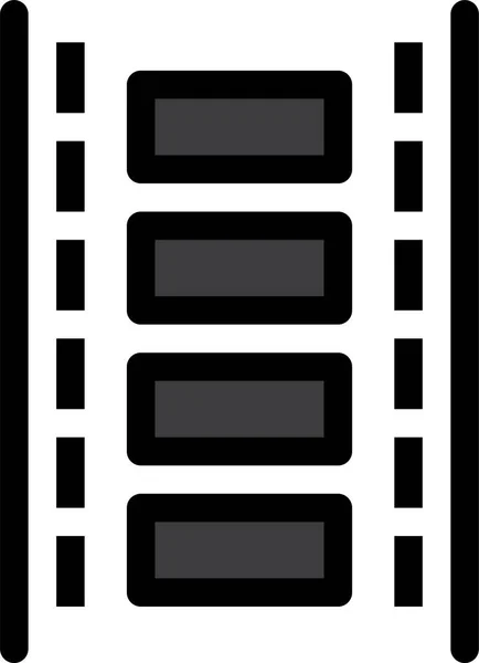 Film Animation Film Bande Icône — Image vectorielle