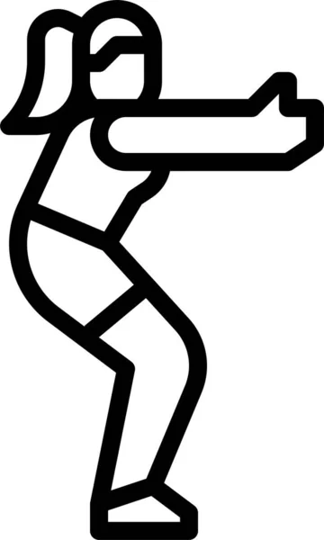 Иконка Тазобедренного Сустава — стоковый вектор