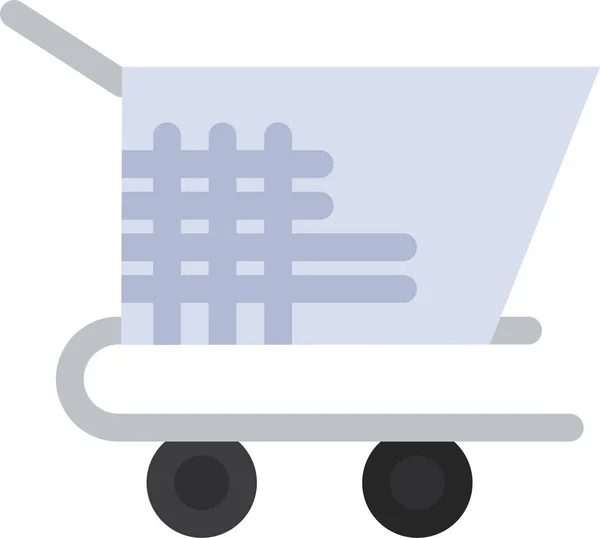 Cart Ecommerce Shopping Icon — Stock Vector