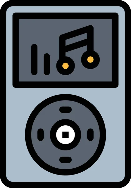 Apple Ipod Music Icon Electronicdevicesappliances Category — 图库矢量图片