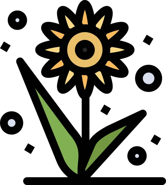 种植花卉植物图标 — 图库矢量图片