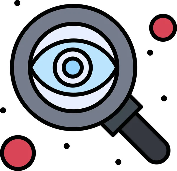 Иконка Поиска Глаз — стоковый вектор