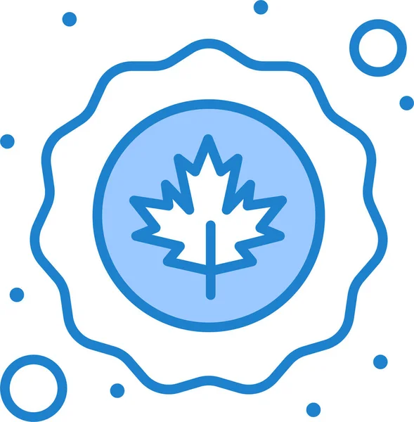 Значок Круга Канады — стоковый вектор