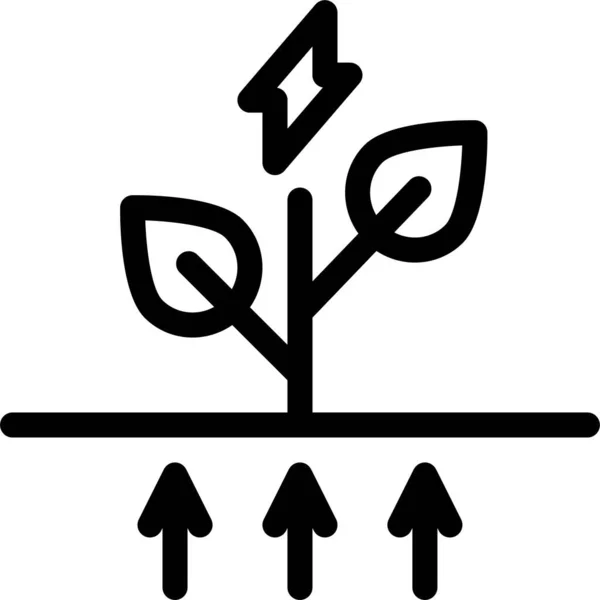 Ikon För Miljöenergiutrustning — Stock vektor
