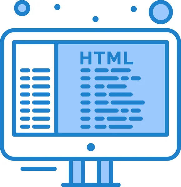 Code Coding Html Icon — стоковый вектор