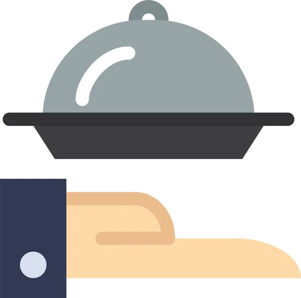 Food Line Restaurant Icon — Stockvektor