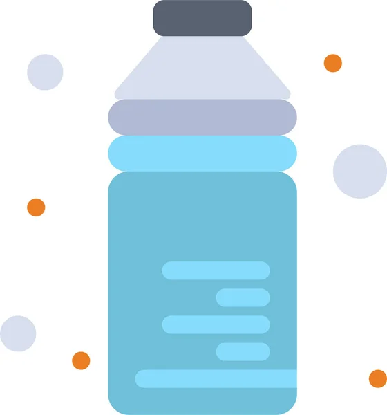 Bottle Drink Food Icon Fitnessyogadiet Category — Stock Vector
