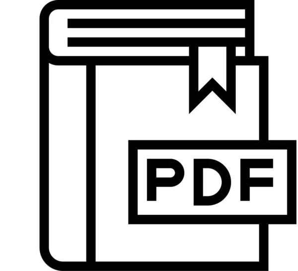 Ícone Arquivo Documento Livro Categoria Filefolder —  Vetores de Stock