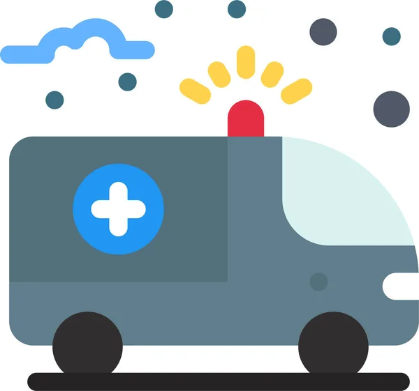 Ambulans Sağlık Simgesi — Stok Vektör