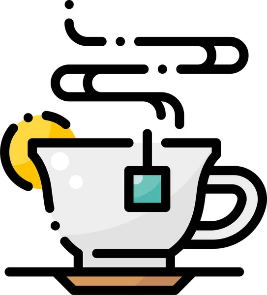 Bebida Taza Bebida Icono — Vector de stock