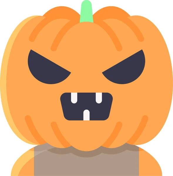 Horror Male Man Icon Halloween Category — Stockový vektor