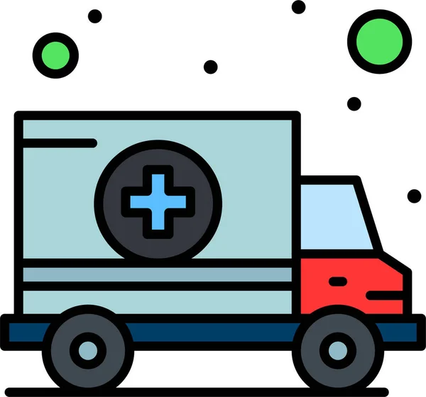 Krankenwagen Ikone — Stockvektor