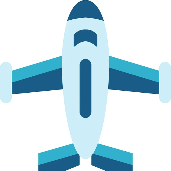 Икона Полета Самолета — стоковый вектор