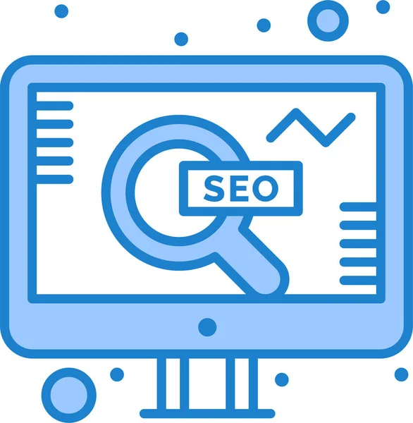 Marketing Suche Seo Icon — Stockvektor