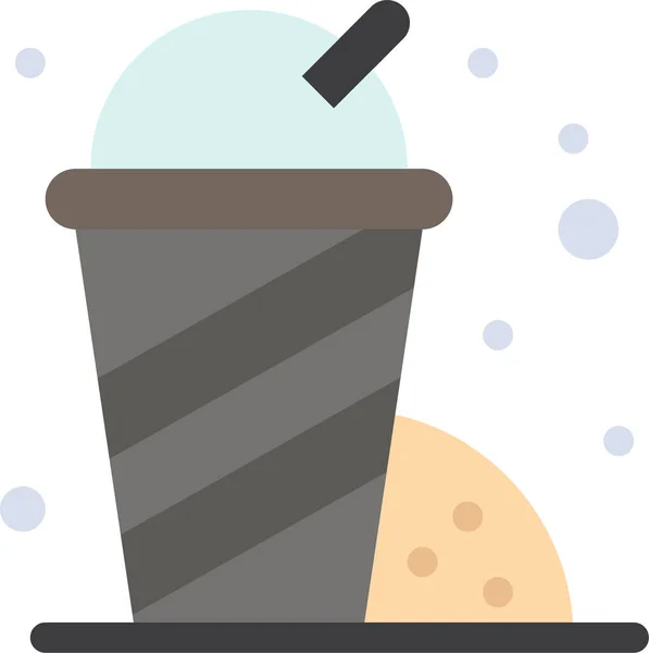 Fast Food Icône Jardin — Image vectorielle