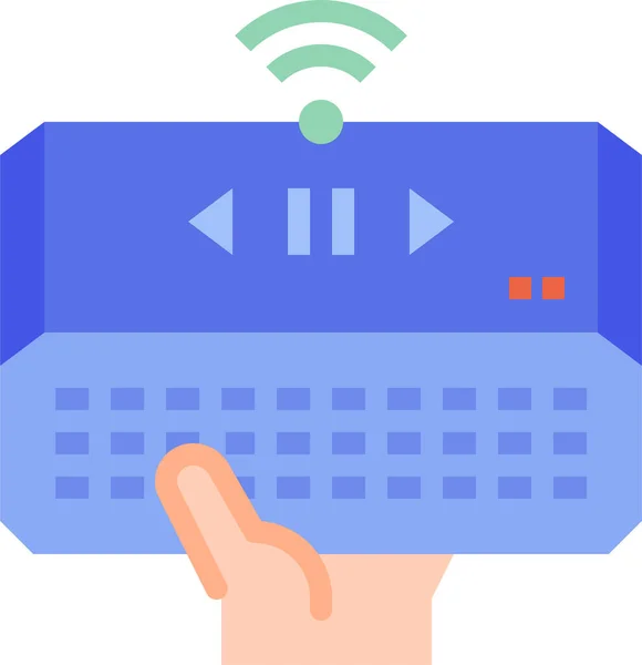 Wifi Symbol Für Bluetooth — Stockvektor