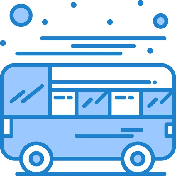 Autobus Autobuz Autocar Pictogramă Categoria Orașe Urbandesign — Vector de stoc
