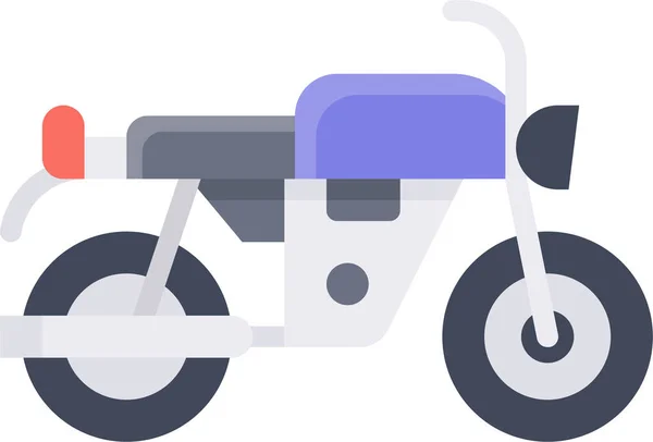 Véhicule Transport Grande Icône Vélo — Image vectorielle