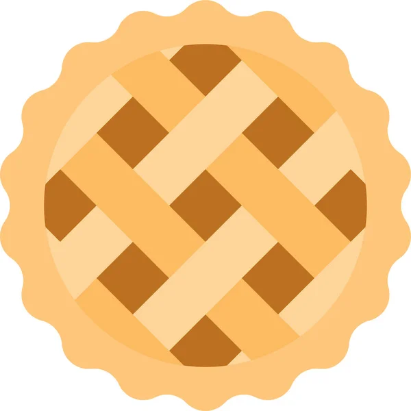 Panadería Panadería Icono Del Pan Estilo Plano — Vector de stock