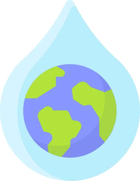 Икона Экологии Земли — стоковый вектор