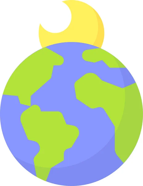 Earth Environment Ecology Icon — Stock Vector