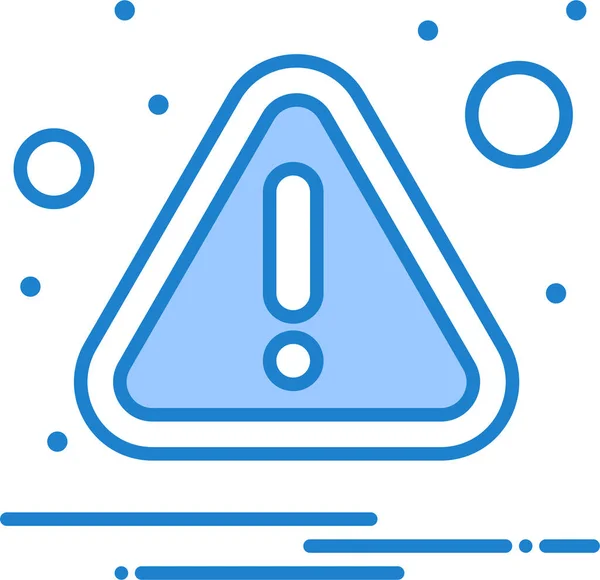 Alerta Atención Icono Precaución — Vector de stock